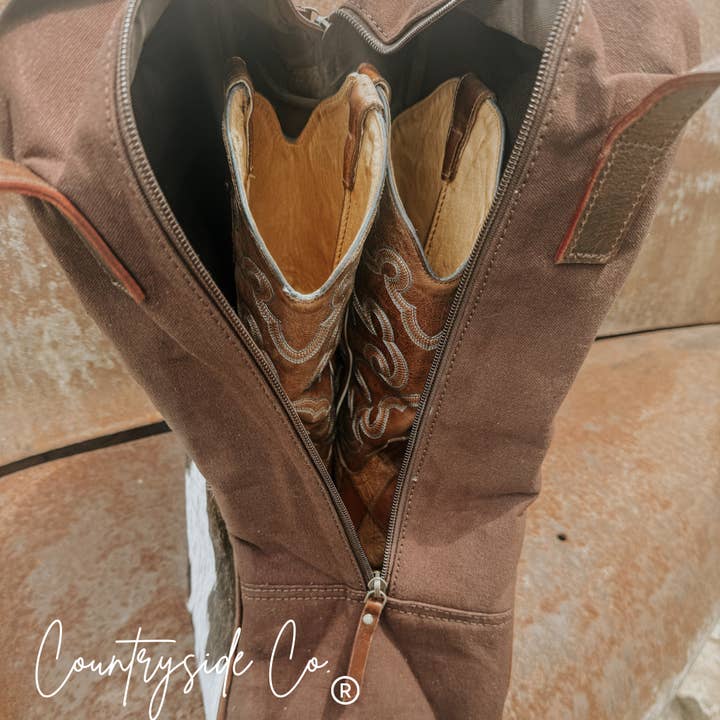 Texas Western Cowhide Bags and More - Wholesale Weekender Bag - Unisex - Cowhide Boot Bag, Travel Overnight Bag for him or her3