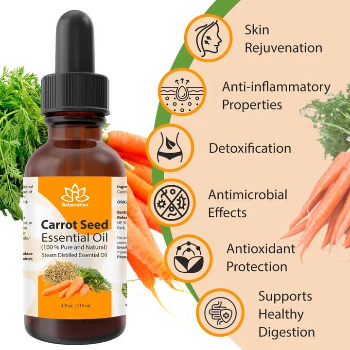 Carrot oil for wholesale by Relaxcation