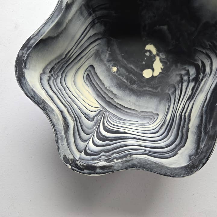 Gibb & Daan - Vendita all'ingrosso Insalatiera - Ciotola Raccogli-Resina – Forma Organica, Grande Dimensione - Fatto a Mano17