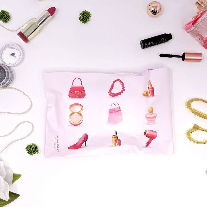 Designer Mailers Make Up Poly Mailers 6x9 for wholesale by Lucky Avocado