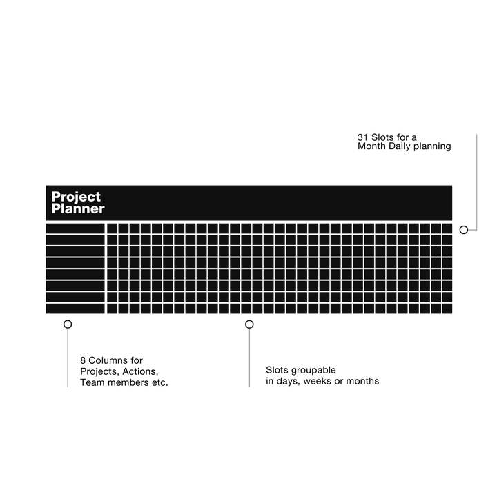 Project Planner for wholesale by Weew Smart Design
