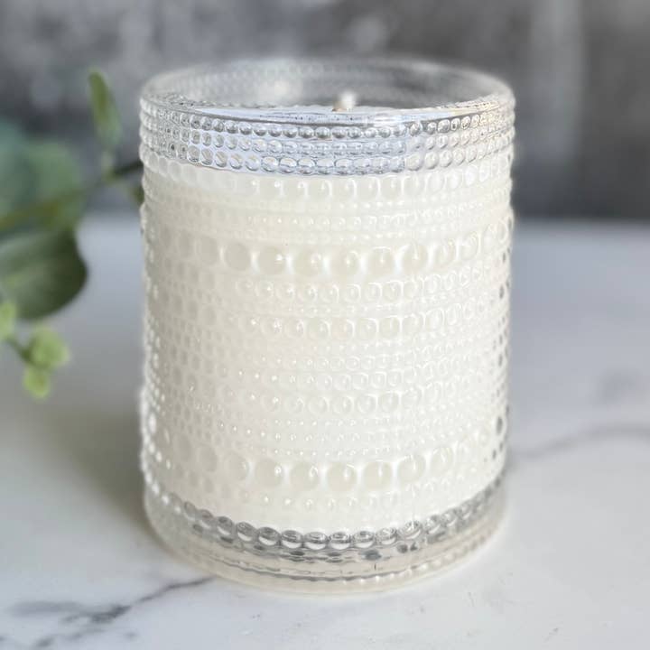 Clear Bubble Glass - 10 Ounces for wholesale by Montana Farmhouse Candles