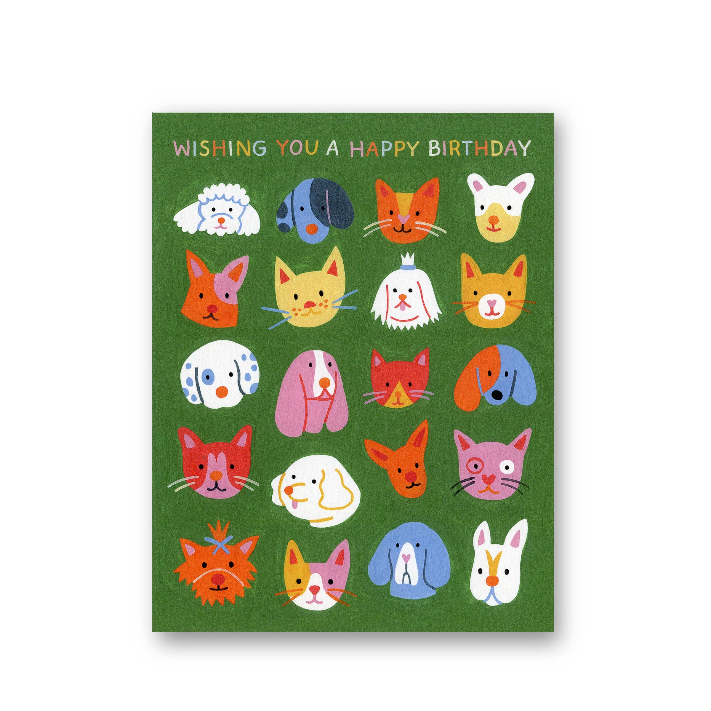Molly Egan - Wholesale Birthday Card - Cats & Dogs Birthday Card1
