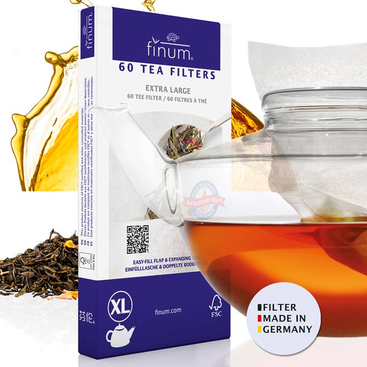 60 THEEFILTERS XL, Theefilters voor wholesale door finum