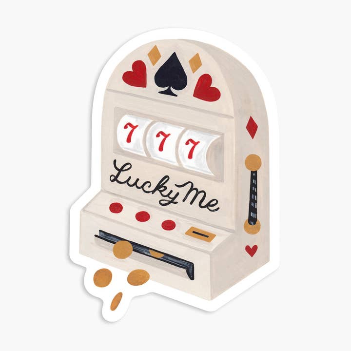 Day One Paper Co. – wholesale Sticker – Lucky Me - Vinyl Sticker0