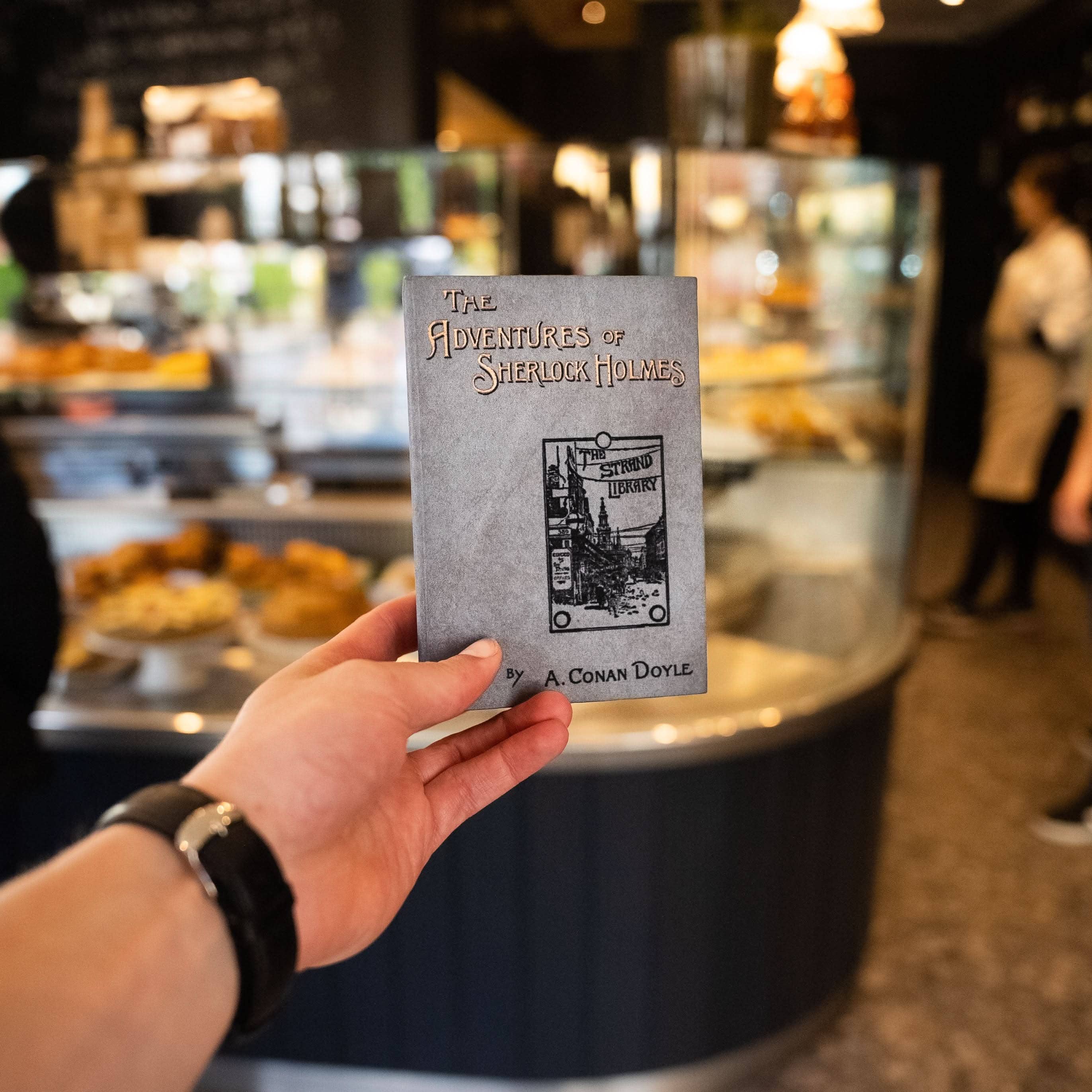 Novel Book Store – Engroshandel Rejsepung – 'The Adventures Sherlock Holmes' af Arthur Conan Doyle 1892 1937 Pas/Notebook tegnebog7