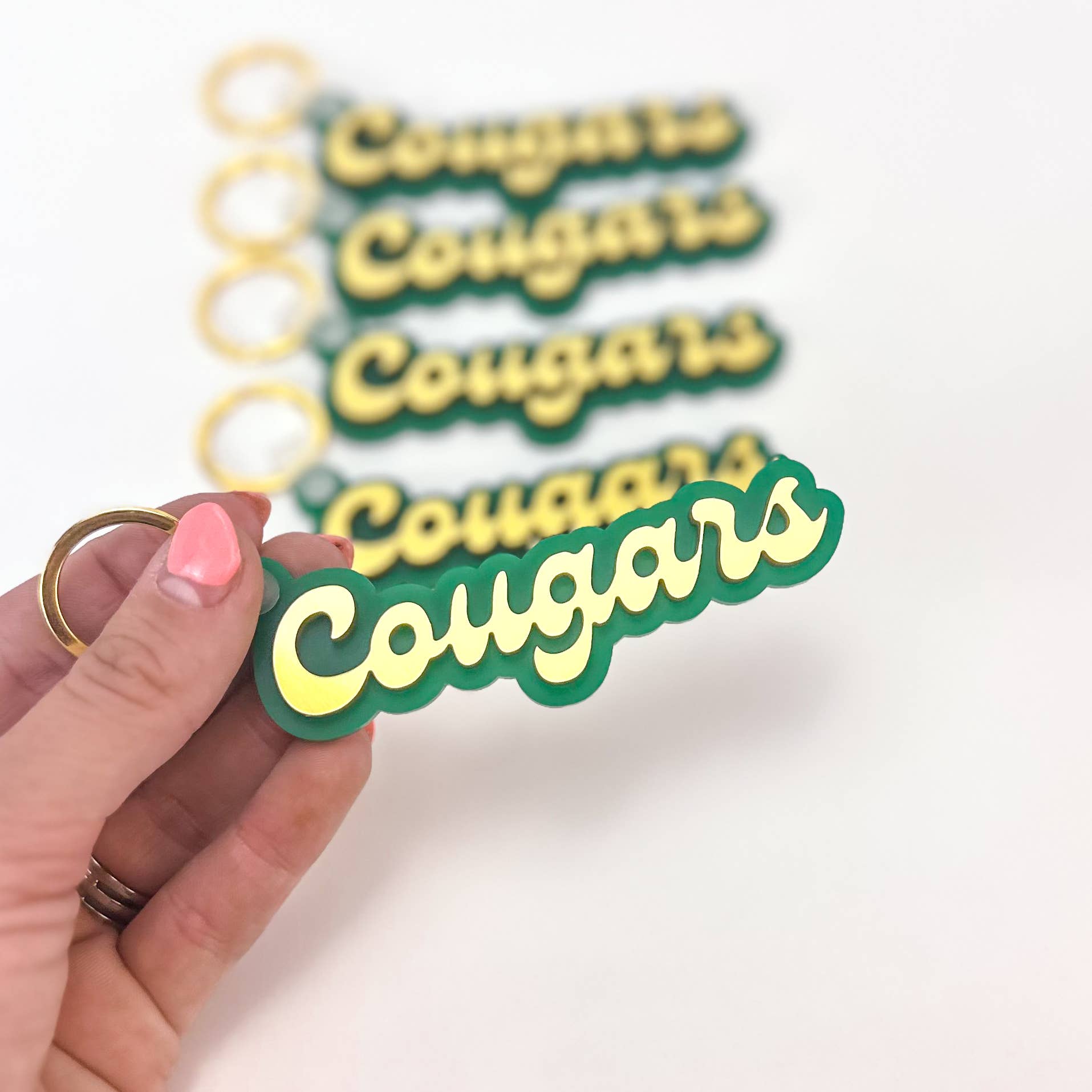 Mud & Honey - Wholesale Keychain - Unisex - CUSTOM School Spirit Acrylic Keychain11