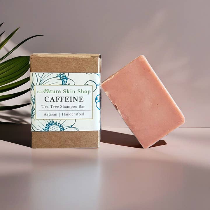 Nature Skin Shop LLC – wholesale Schampopuck/Schampo i fast form – Koffein Håravfall Organisk Shampoo Bar Med Tea Tree Oil