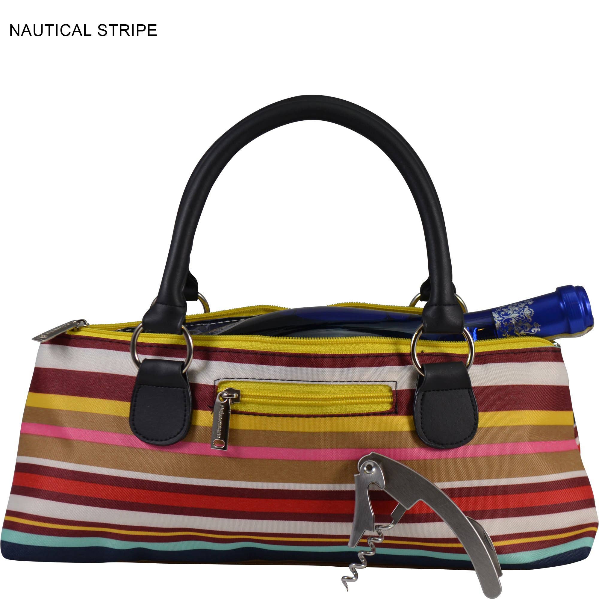 Primeware Inc. - Vendita all'ingrosso Borse per bottiglie di vino - Pochette per vino | Borsa termica Classic Sassy11