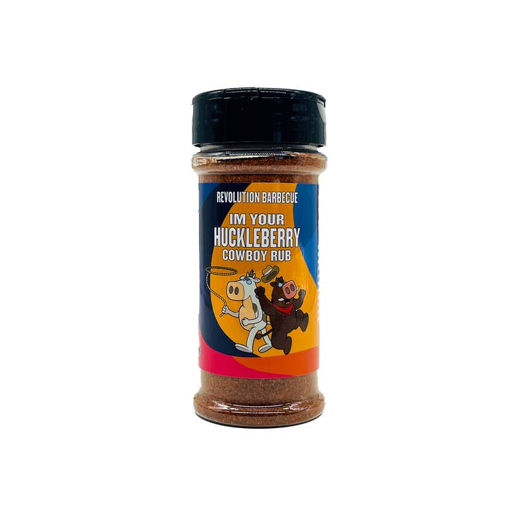 I'm Your Huckleberry Cowboy Rub for wholesale by Revolution Barbecue
