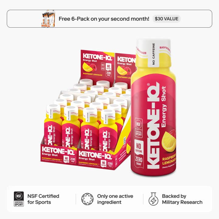 Runners Essentials by Without Limits - Wholesale Oral Supplement/Vitamin - Ketone-IQ® High Performance Energy Shots3