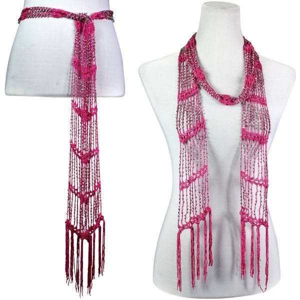 The Magic Scarf Company - Wholesale Scarf - Women's - 1755 - Shanghai Beaded Scarves/Sash12