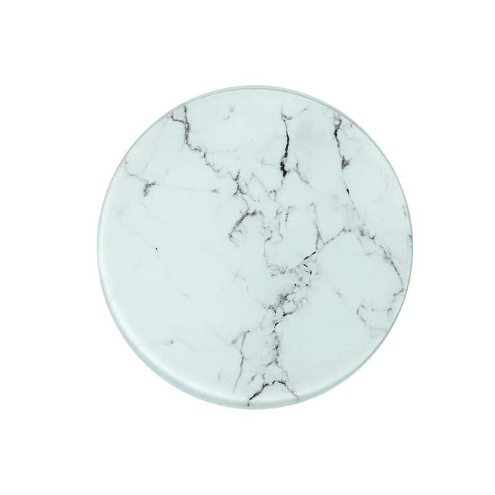 Rinkit Ltd – wholesale Coasters – Round Glass Coasters - 10cm - Marble6