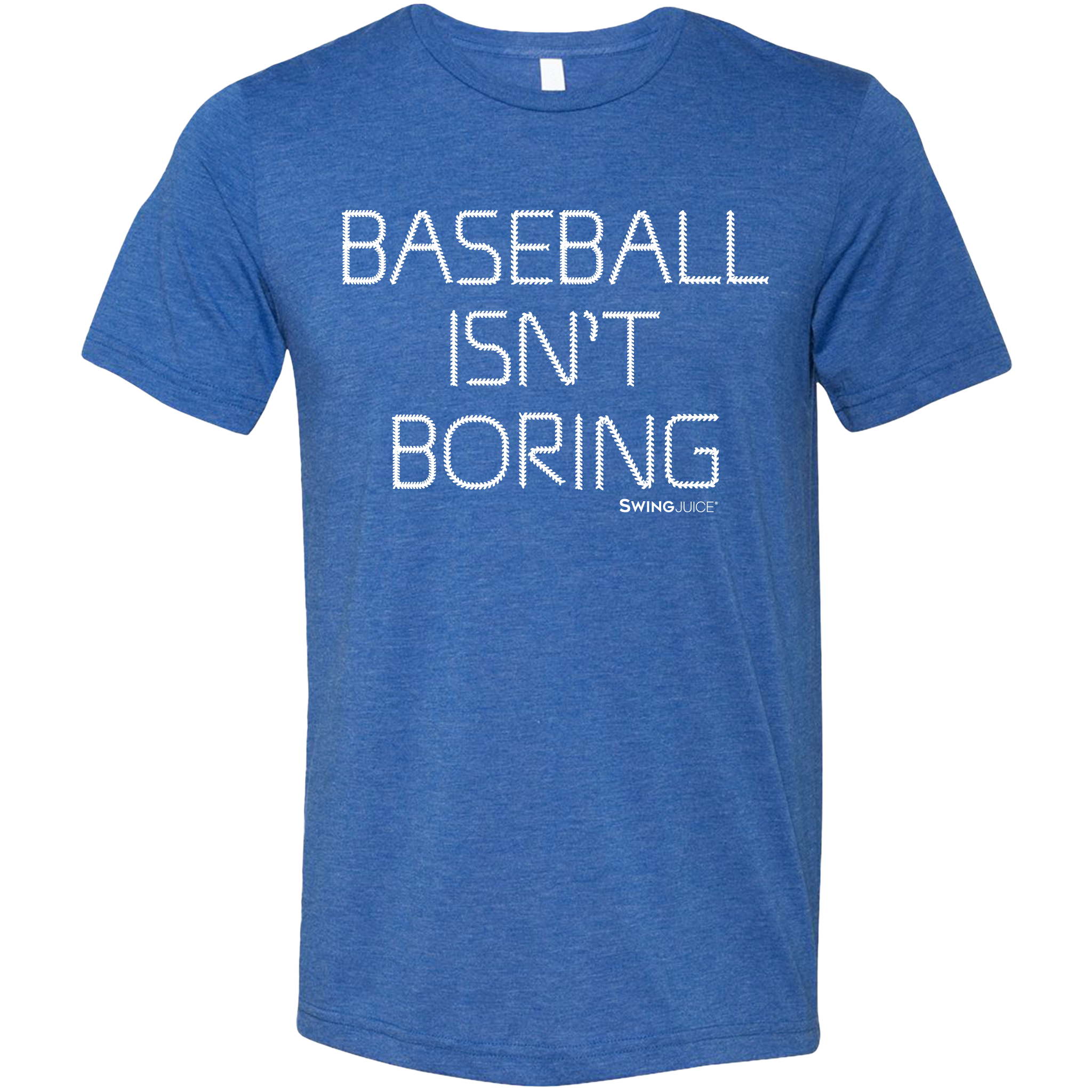 Baseball Isn't Boring Unisex T-Shirt Blue for wholesale on Faire0
