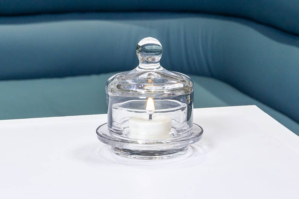 Abbott – Engroshandel Smørskål – 2Pc Sm Butterdish W/Kuppel-3 „H-4023