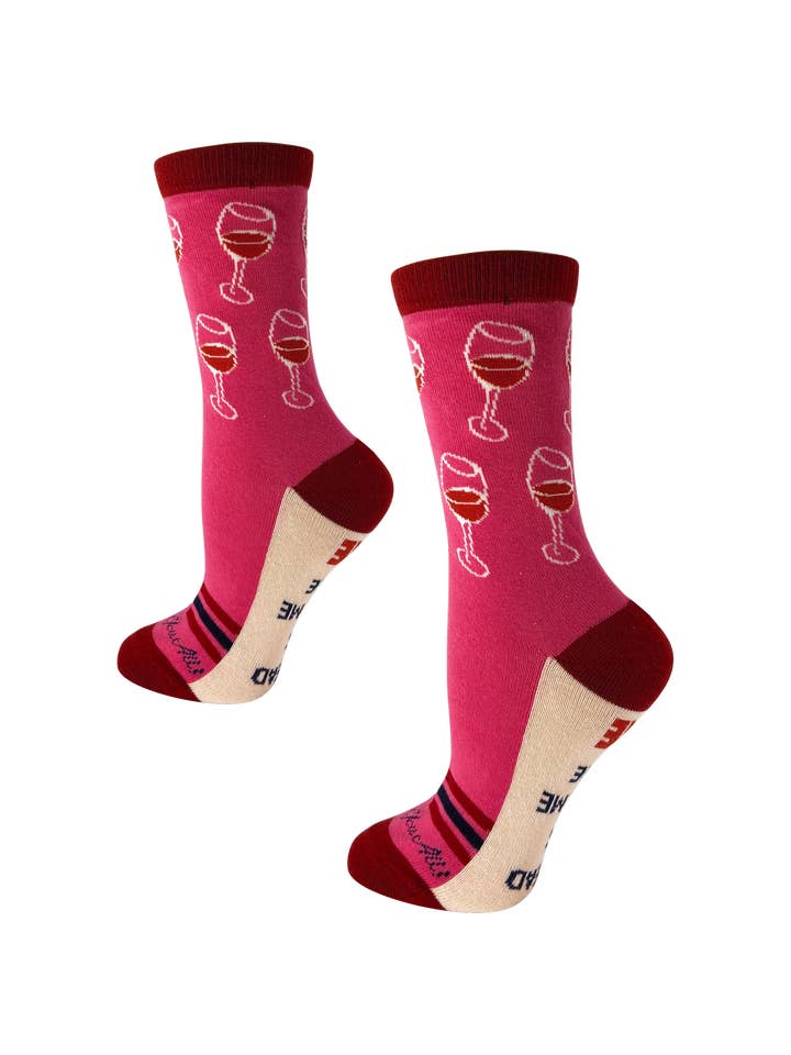 Buy Socks You All - Wholesale Socks - Women's - If You Can Read This Bring Me Some Wine Women's Socks1
