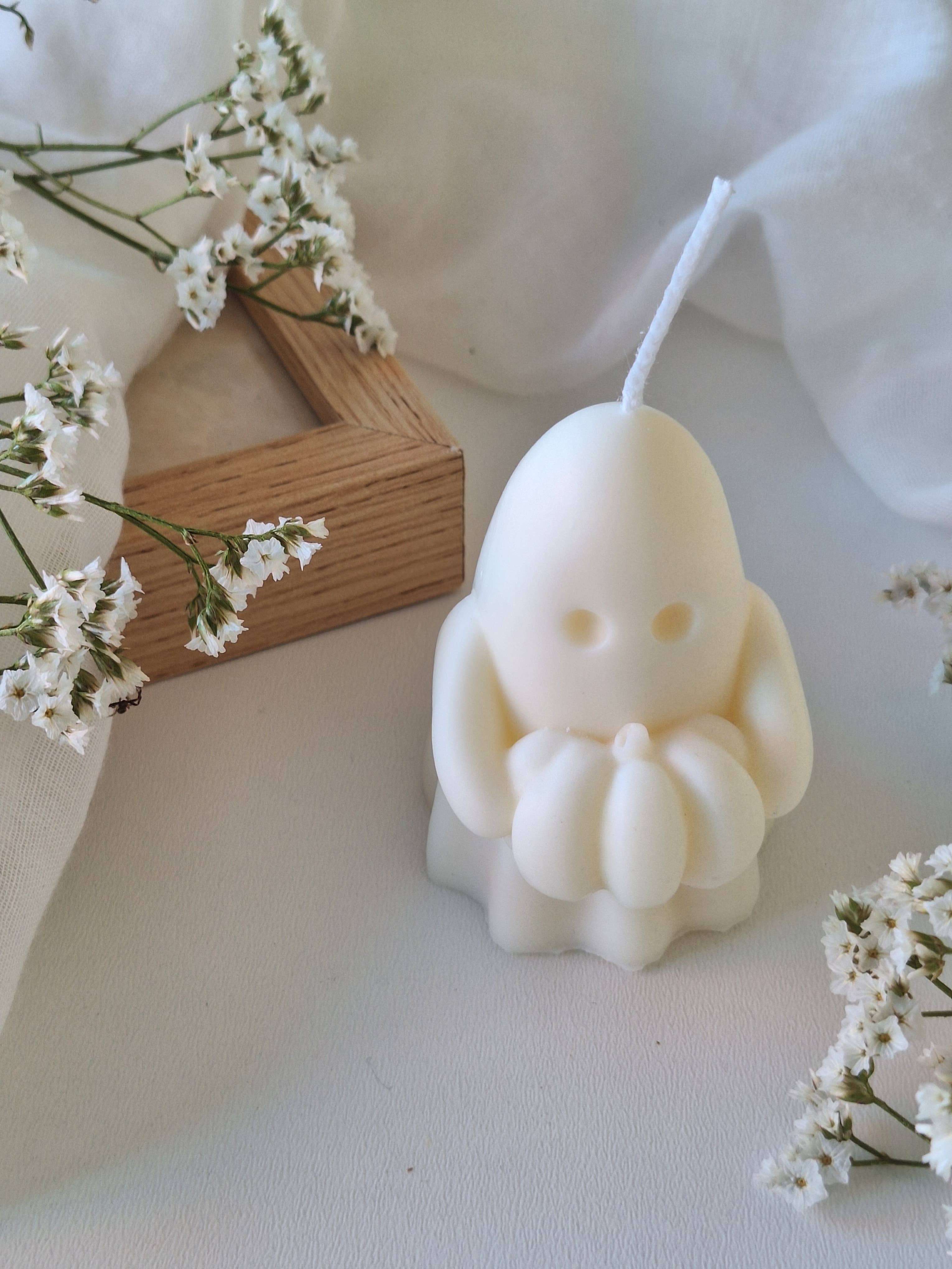 Your Nice Things - Candles - - Wholesale Novelty Candle - Ghost Autumn decorative candle made of soy wax with pumpkin1