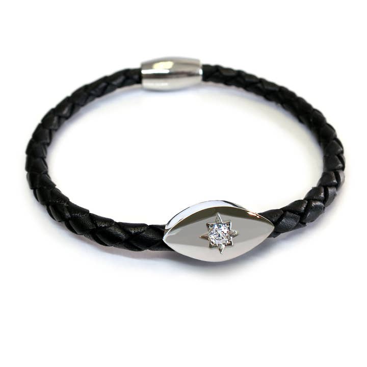 Liza Schwartz Jewelry - Wholesale Charm/Dangle Bracelet - Evil Eye Starlight Bracelet Silver - Click for more colors