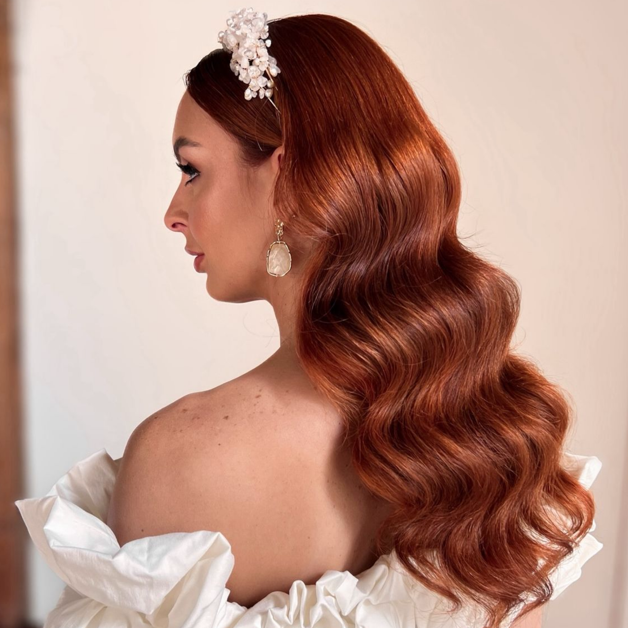 SallyJaneBridal - Wholesale Tiara - Women's - Selena Tiara Gold - bridal hair jewelry1