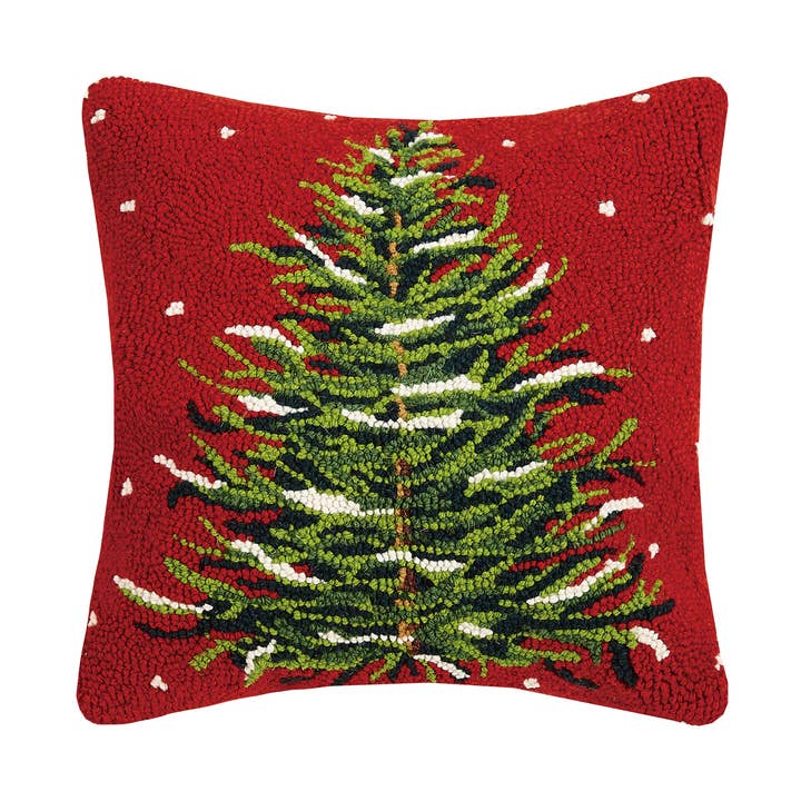 Christmas Tree Hook Pillow for wholesale by Peking Handicraft