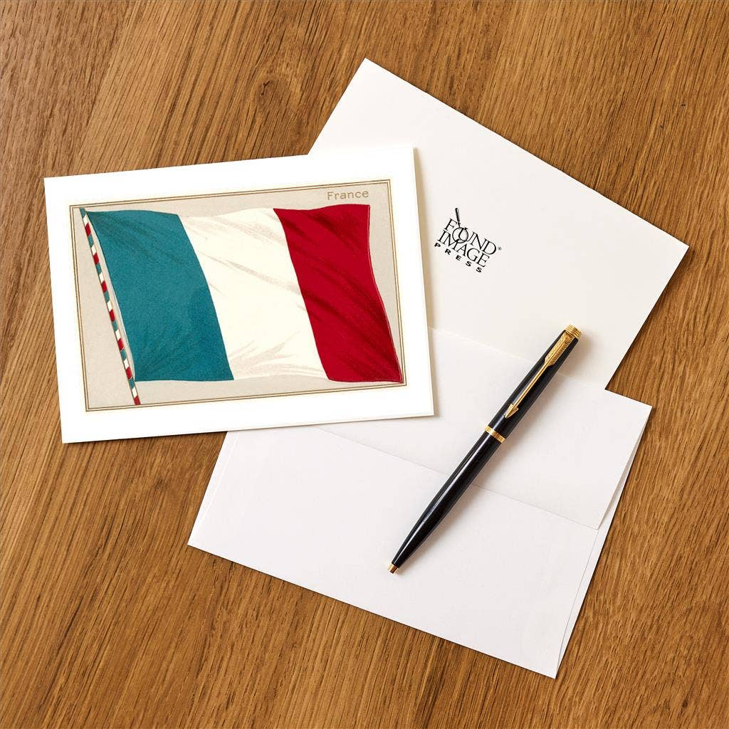 Found Image Press - Wholesale Stationery/Notecard Set - Greeting Card FF-251 Tricolor1