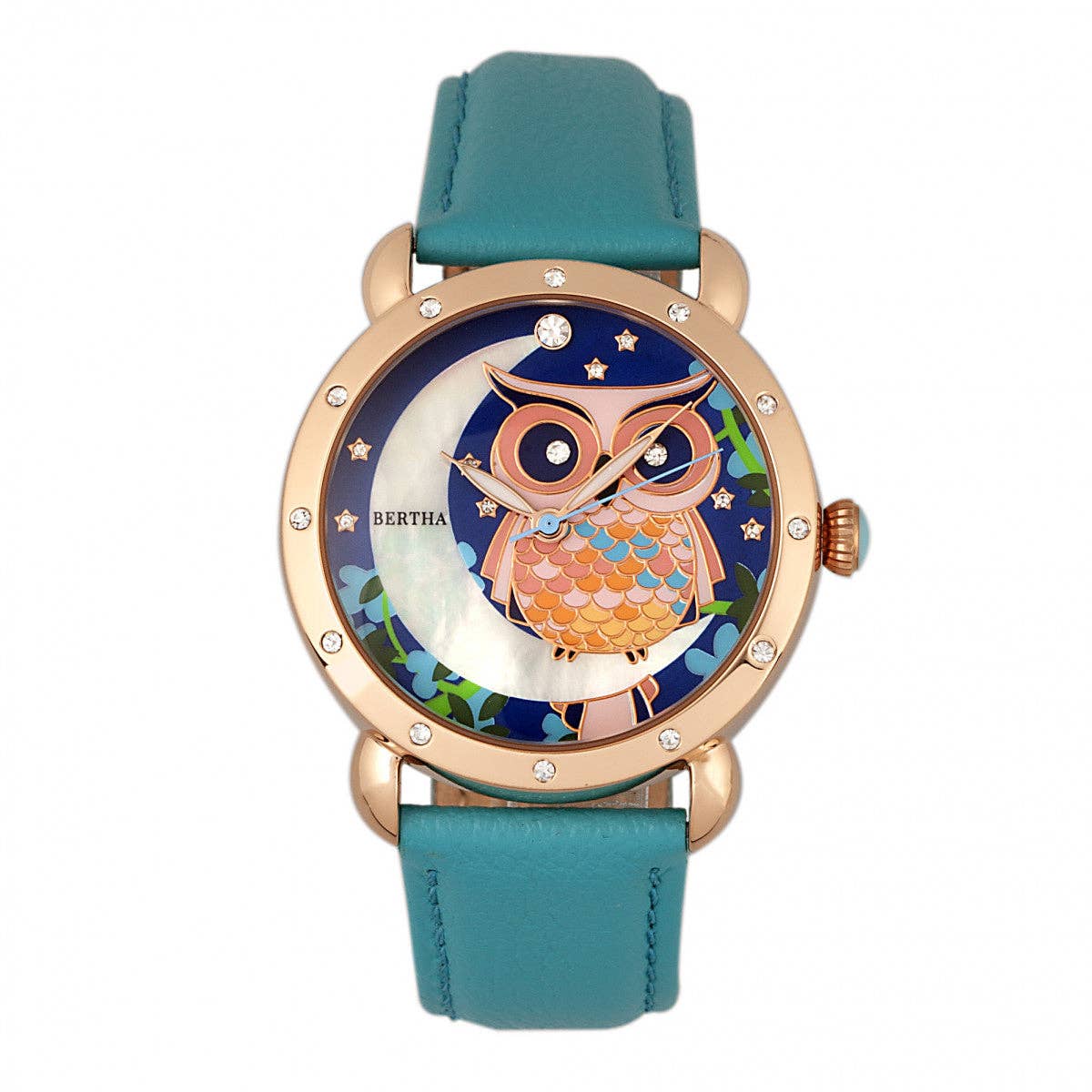 Bertha - Wholesale Wrist Watch - Women's - Bertha Ashley Mother-of-Pearl Leather-Band Watch18