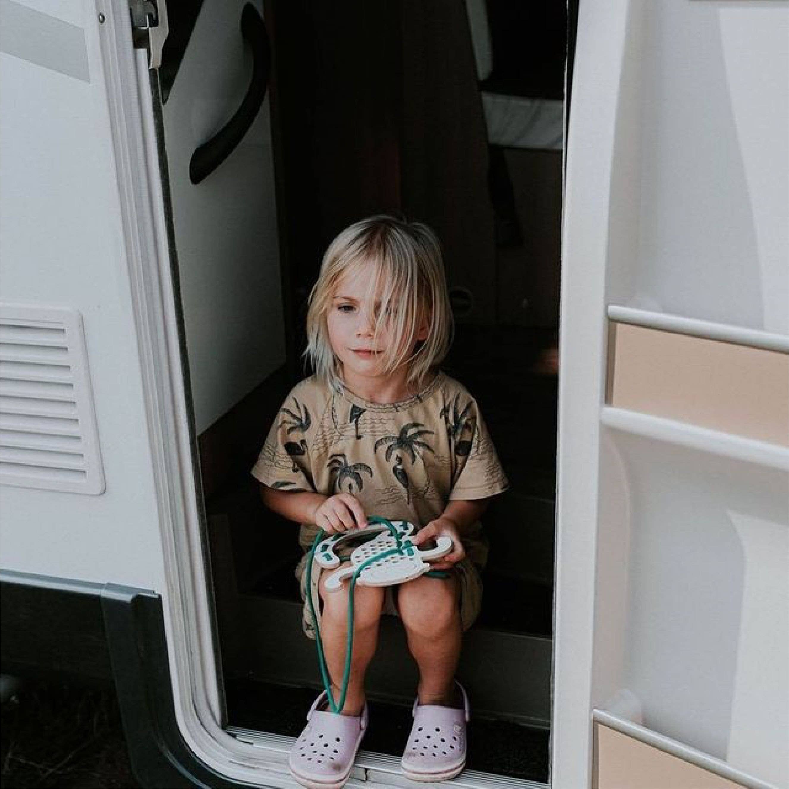 milin – Brinquedo de madeira - Crianças por atacado – Amelia o Macaco - brinquedo de enfiar de madeira Montessori4