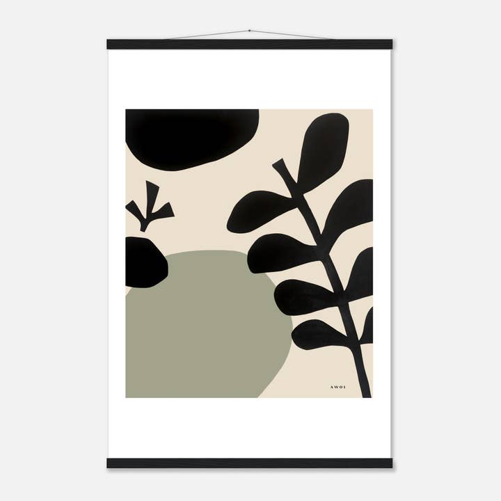 Abstract Garden Art: Poster With Hanger for wholesale by Creations Awol