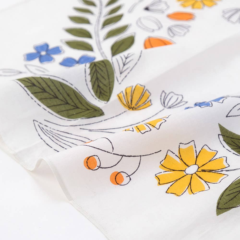 shesay – wholesale Handkerchief – Women's – Flower Wreath Pattern Handkerchief3