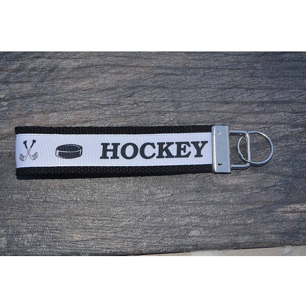 Sportybella - Wholesale Keychain - Unisex - Ice Hockey Wristlet Keychain1