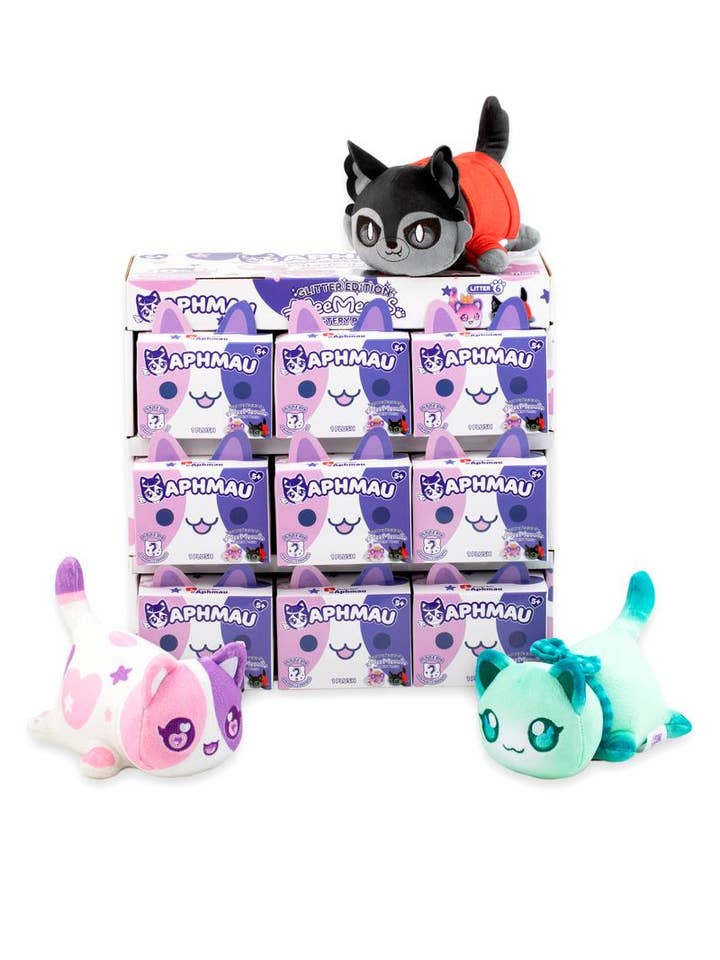 Aphmau Mystery 6" Plush Series 6 - 9pc Display Counter for wholesale by License 2 Play Toys