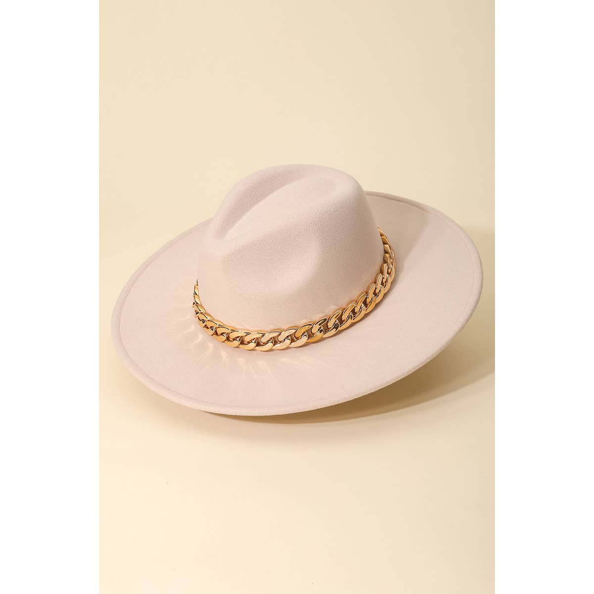 Anarchy Street - Wholesale Fedora - Women's - Chain Link Strap Western Fashion Hat5