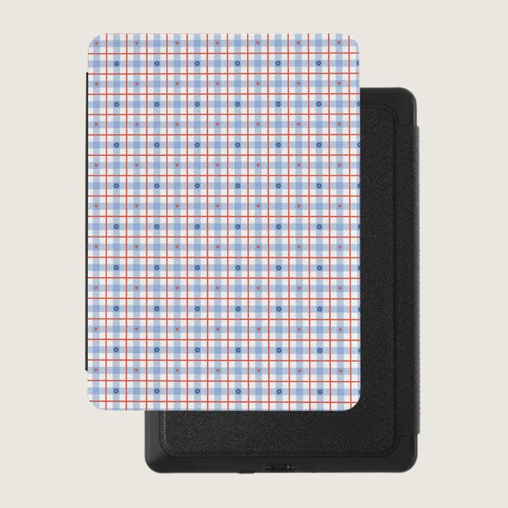 Funda para Kindle Gingham Love para venta al por mayor de MagicMerchEmporium