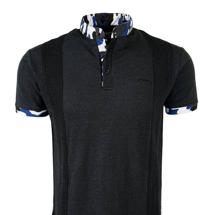 Dark Graphite Camuflaje Guayabera Polo and other Purchase Wholesale beras. Free Returns & Net 60 Terms on Faire trending on Faire.