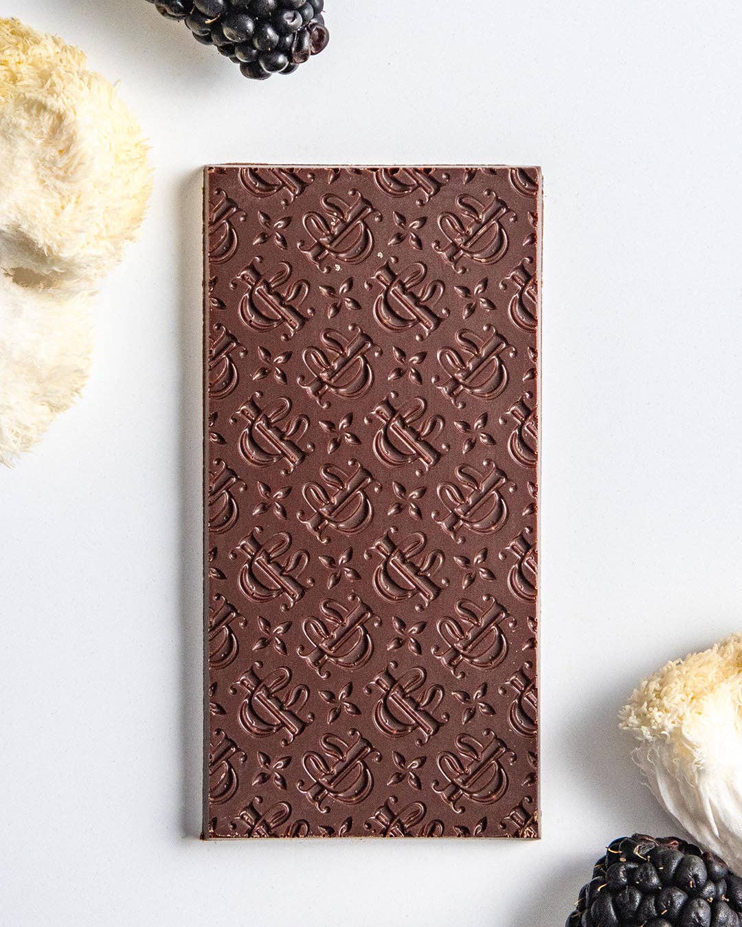 Intrigue Chocolate Co. - Wholesale Chocolate Bar - Blackberry + Mushrooms0