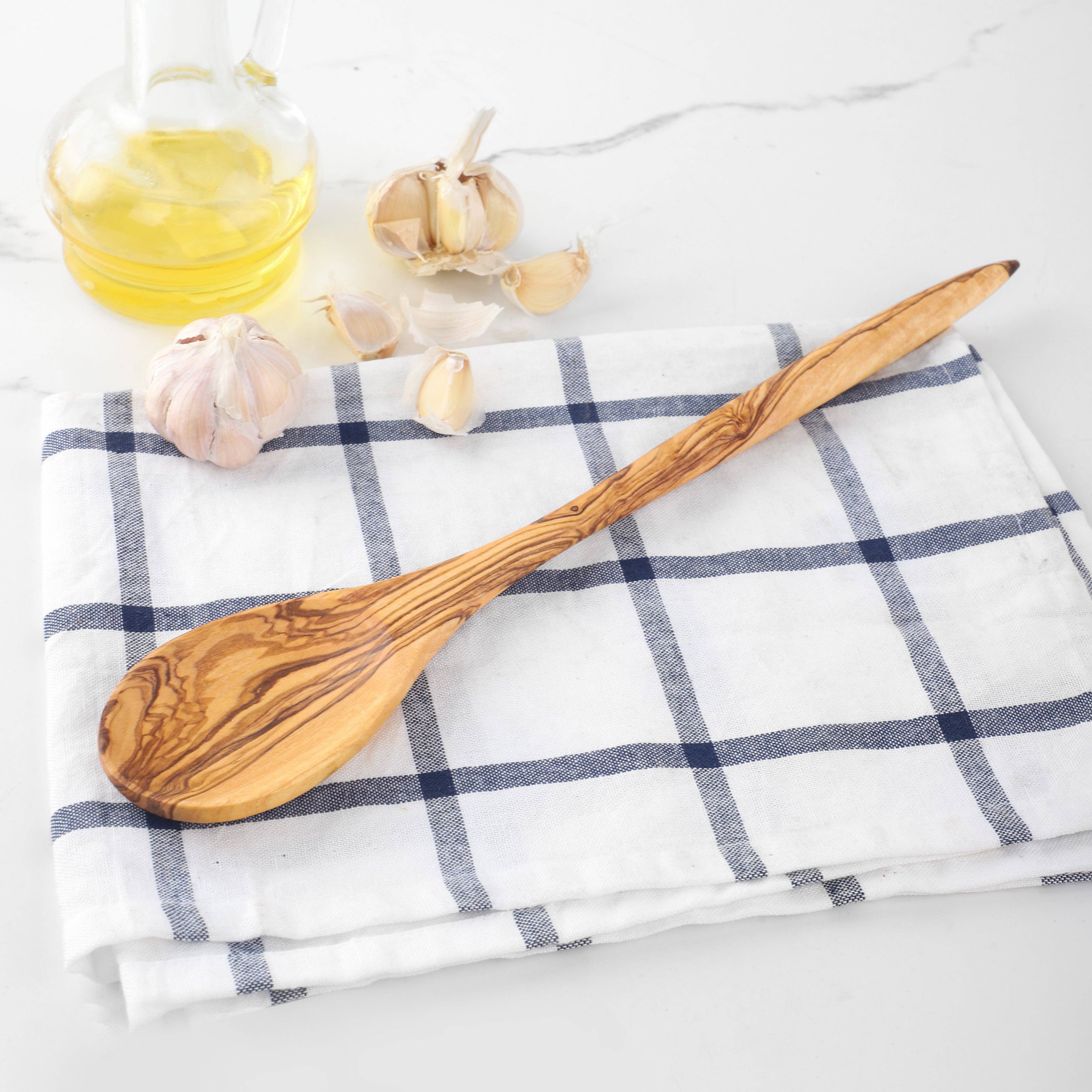 Krafts GmbH Olive Wood - Wholesale Kitchen Spoon - Natural Olive Wood Spoon - Handmade & Durable1