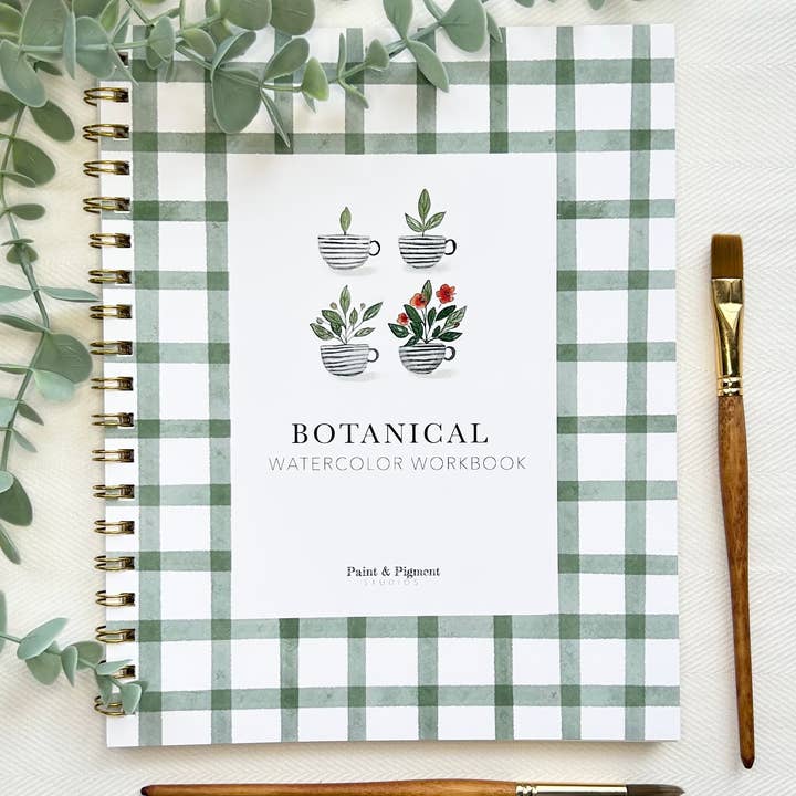 Paint & Pigment Studios - Wholesale Sketchbook/Sketchpad - Botanical Watercolor Workbook
