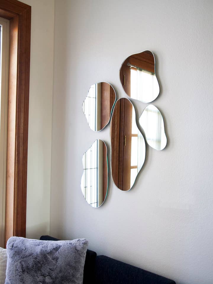 Kaluza Puddle Mirrors for wholesale by Szklo Glass