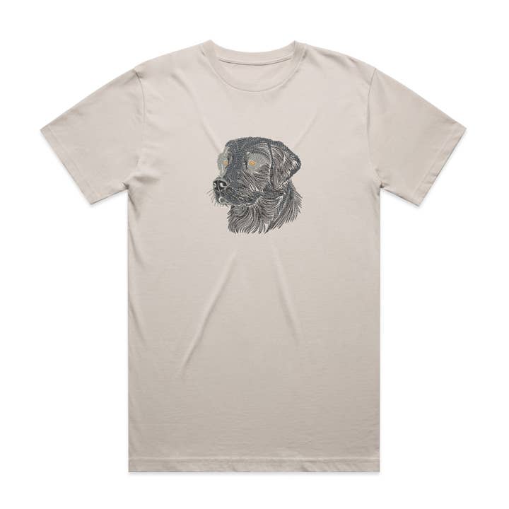 Labrador - Embroidered Tubular Tee | 5050 for wholesale by Nwyrkr