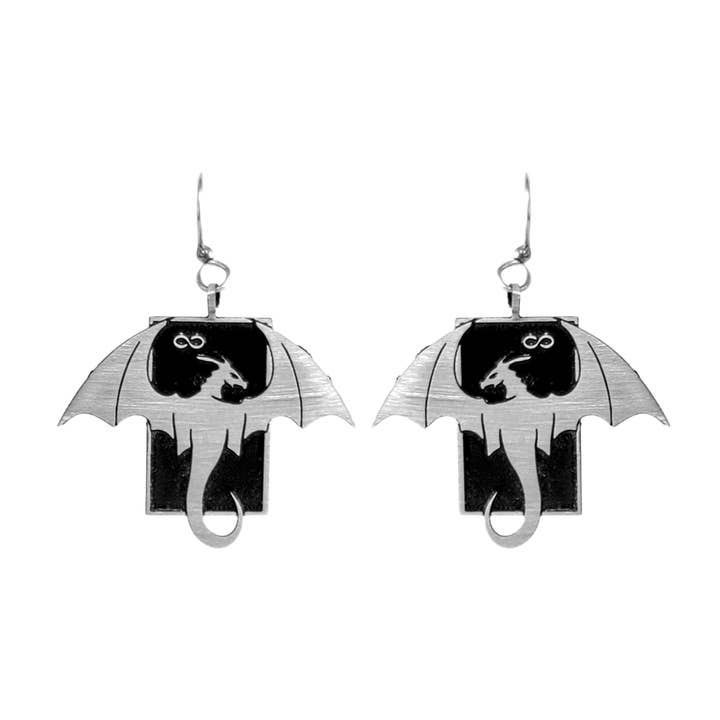 Silver Dragon Square for wholesale by Beautiful Medusa