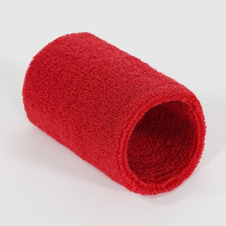 Hue Red Cotton Wristband for wholesale on Faire0