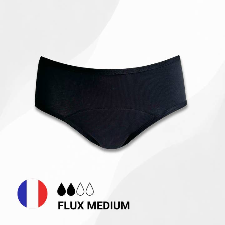 Bragas menstruales de cobertura media para venta al por mayor de Plim Underwear