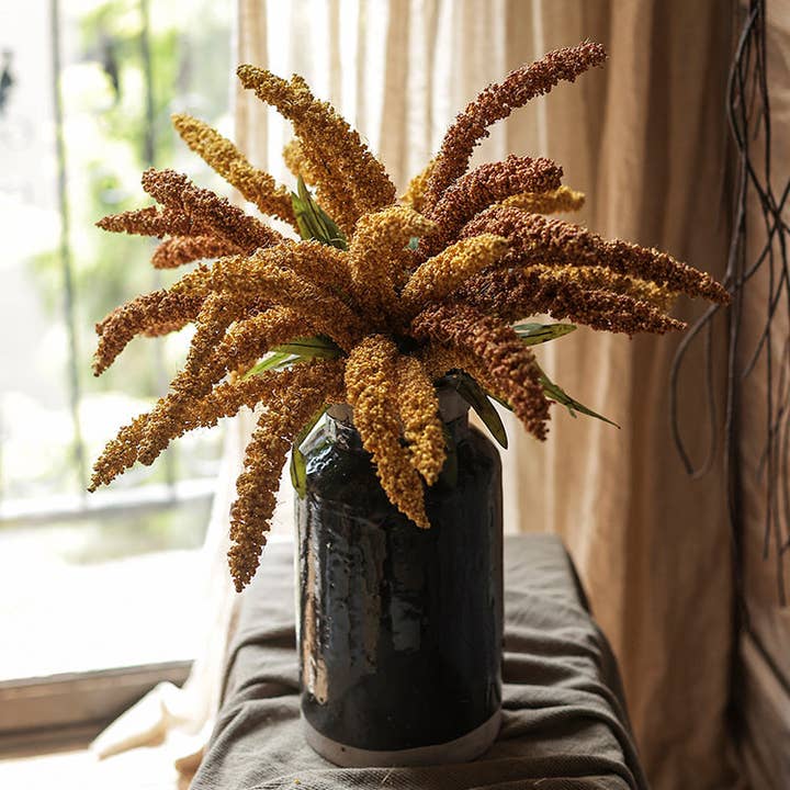 Rustic Reach - Wholesale Artificial Plant - Artificial Millet Bundle 19" Tall2
