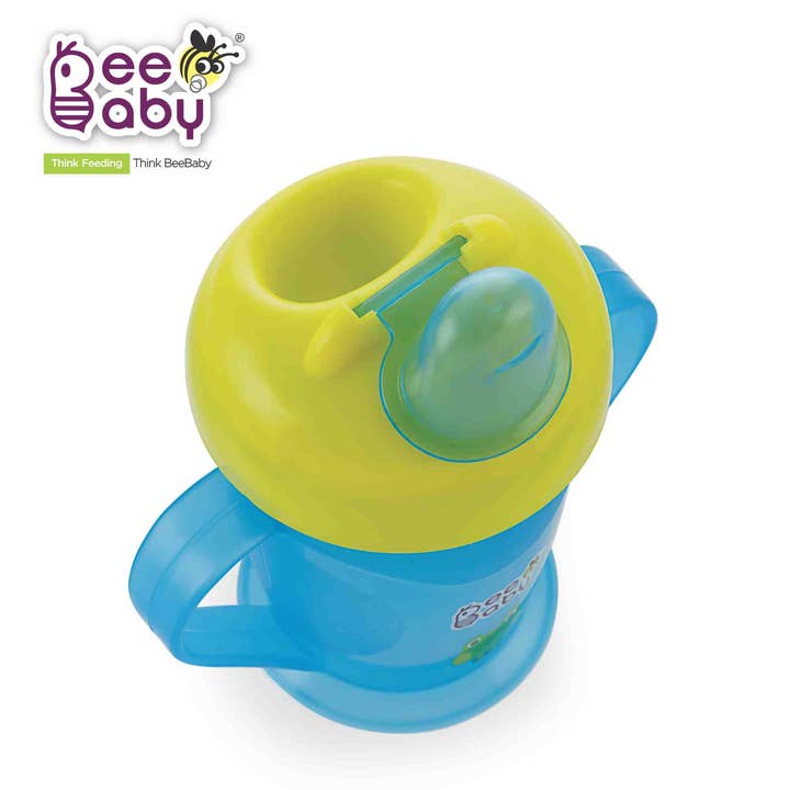 Beebaby - Wholesale Drinking Glass/Cup - Kids & Baby - Beebaby Twin Handle Sipper Double Colour 180ml / 6oz.3