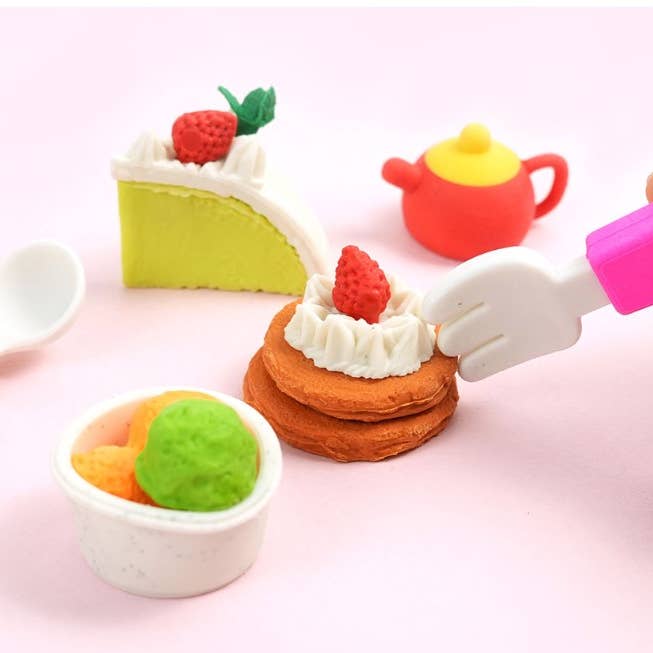 K_Wonderland - Wholesale Eraser - Yummy Snack Miniature Random Eraser Box