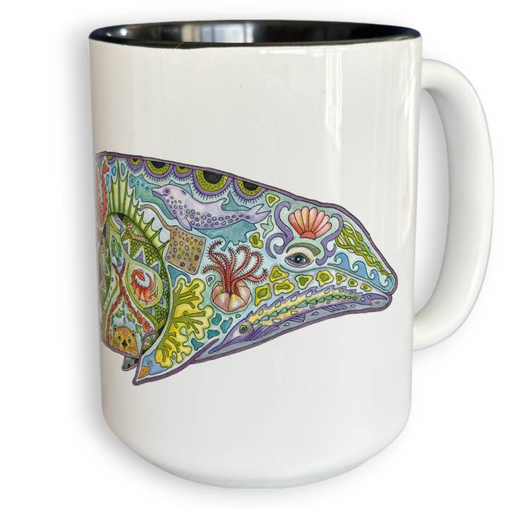 Mug Gray Whale 15 oz pour la vente par EarthArt International