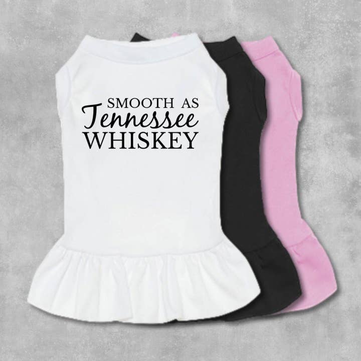 Glad als Tennessee Whiskey hondenjurk voor wholesale door The Honest Dog Company