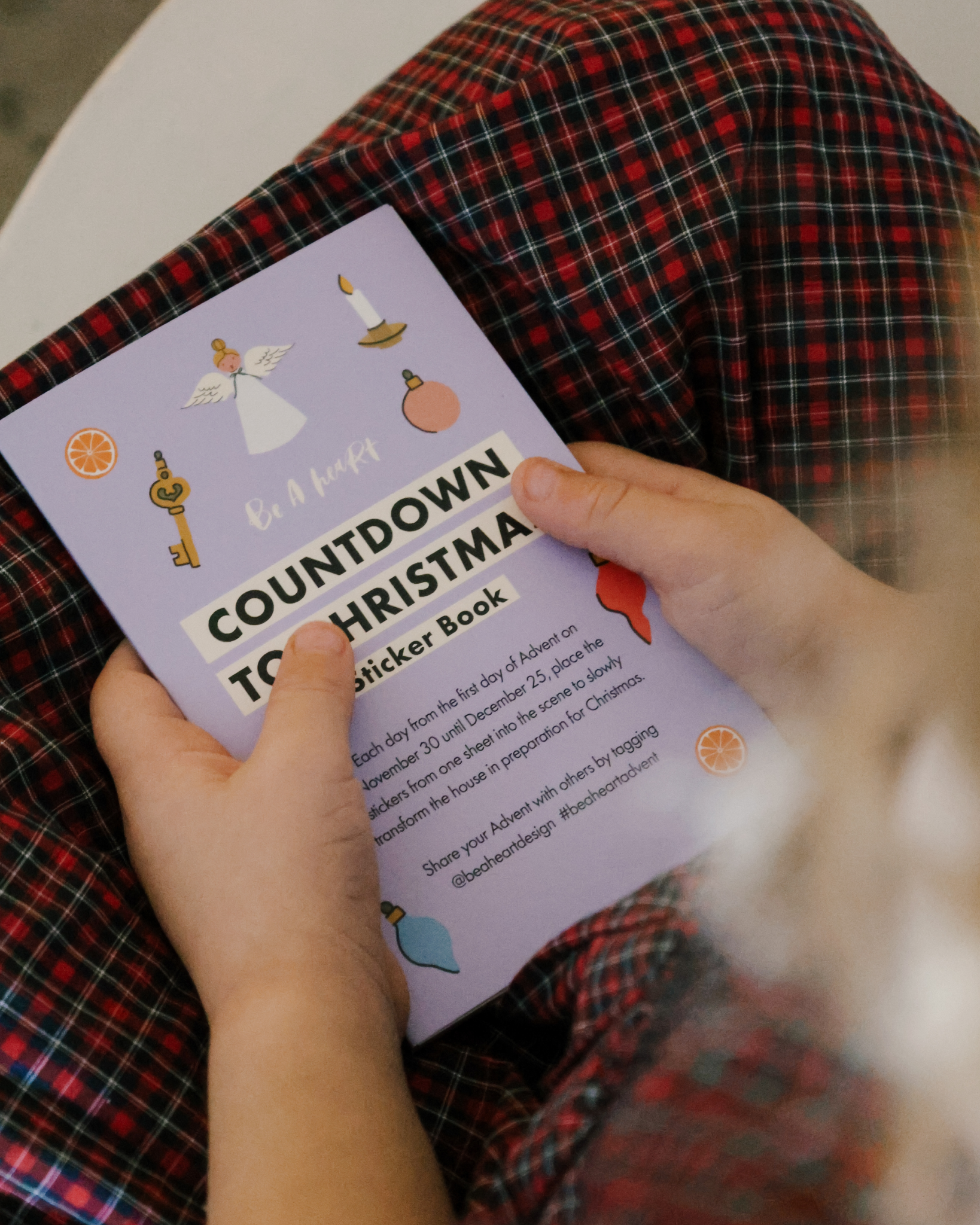 Be A Heart – Calendário do advento por atacado – Calendário do Advento Litúrgico com Autocolantes 20255