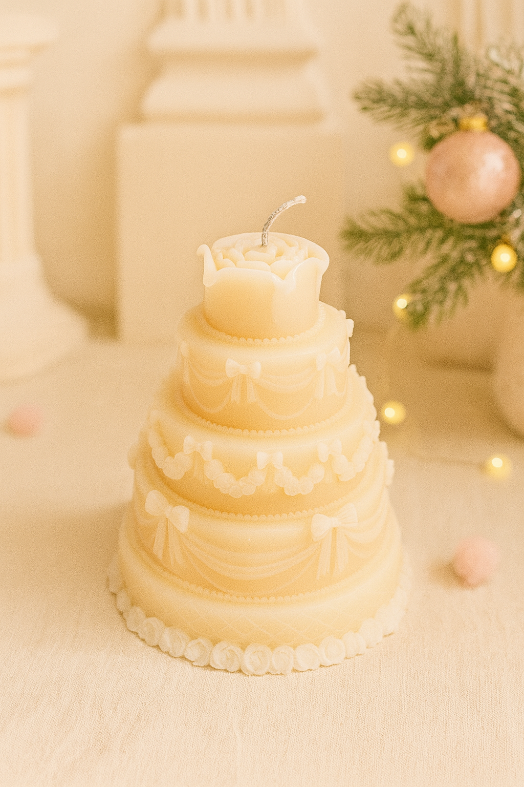 Aroma Therapy Candle - Wholesale Novelty Candle - Large Soy Wax Cake Candle3