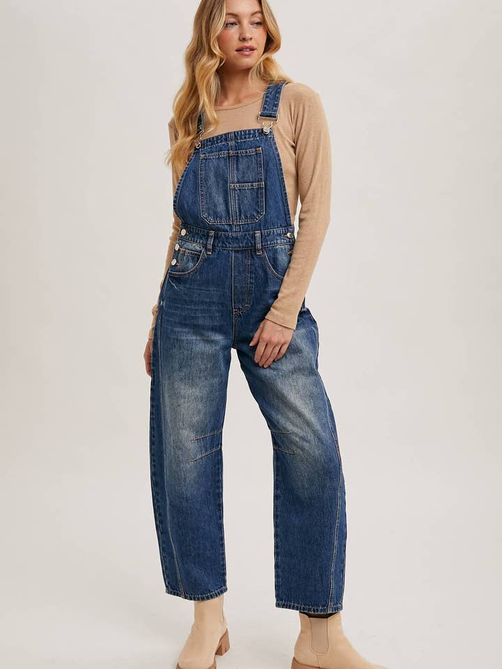 Dk Wash BARREL OVERALLS for wholesale on Faire18